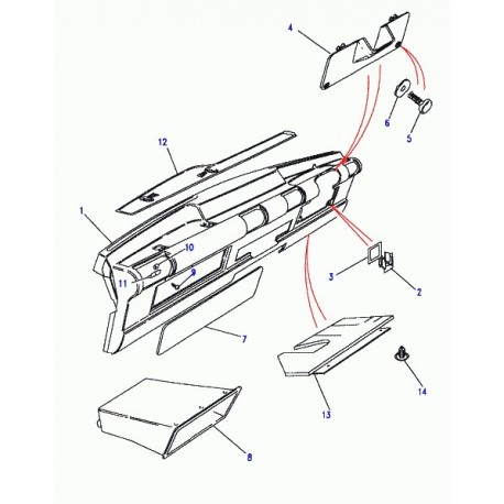 Land rover rondelle Discovery 1 et Range P38 (JPC2618L)