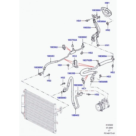 Land rover neces. repar-conduite bsse press. Range Sport (JUF500450)