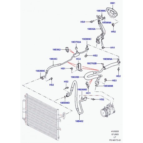 Land rover neces. repar-conduite bsse press. Range Sport (JUF500450)