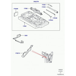 Cric ciseaux Range Rover Sport