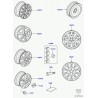 Cle antivol de roue Discovery 3 et 4 Range l322 et sport