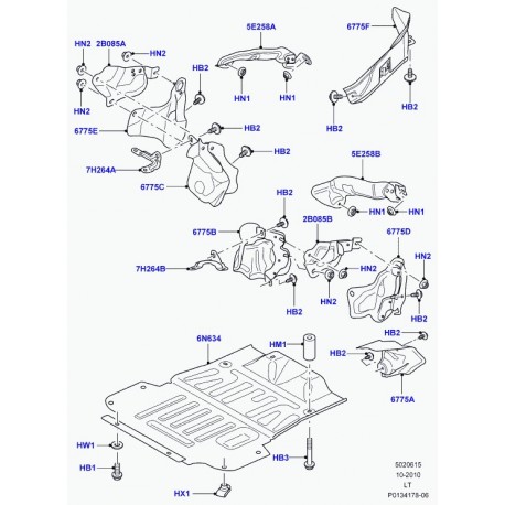 Land rover ecran Discovery 3, Range Sport (KQG500043)