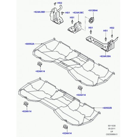 Land rover vis Evoque et Range L405,  Sport (KYG500410)