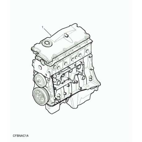 Land rover moteur de service Discovery 2 (LBB001180E)