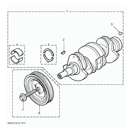 Land rover jeu de roulements Freelander 1 (LEB101060L)