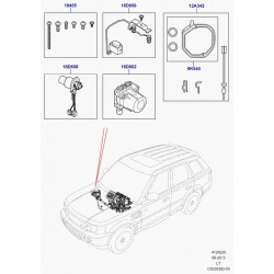 HEIZIJIA pour Land Rover Discovery Sport pour Range Rover Evoque 2012~2017 Voiture Carburant Gaz P/édale De Frein Couverture Garniture Accessoires De Voiture Nouveaux Arriavls