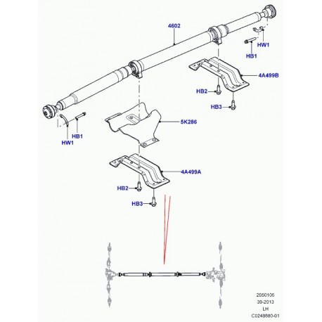 Land rover rondelle speciale Evoque et Range L322 (LR004239)