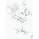 coulisse de commande des vitesses Defender 90, 110, 130