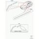 Land rover jeu deflecteur d'air Range Sport (LR006508)