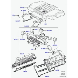 Capteur de pression de pneu de DISCOVERY 4, SPORT, L322, RRS et EVOQUE