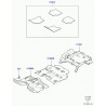 tapis plancher arriere Range Sport