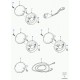feu indicateur de direction led 95 mm Defender 90, 110, 130