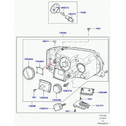 XZQ000011 - Ampoule de phare h7 range rover l322 3.6 tdv8