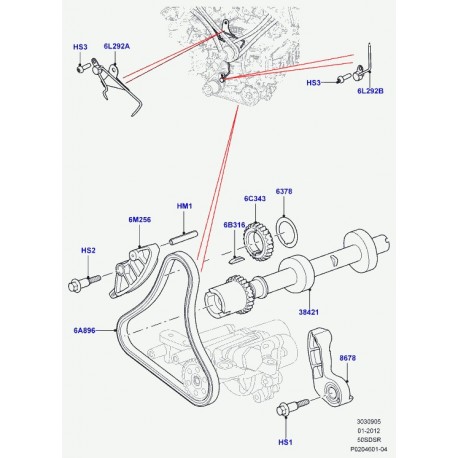 Land rover vis Range Sport (LR011064)