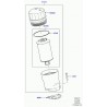 filtre huile element et joint Discovery 4, 5, Range L322, L405, Sport, Velar L560