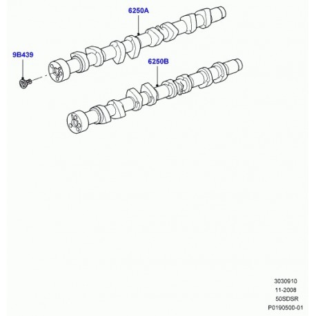 Land rover filtre huile modulateur vct Range Sport (LR011998)