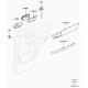 Land rover garnissage superieur de porte Range Sport (LR014652)