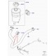 Land rover tuyau flex.- reservoir a pompe Range Sport (LR016321)