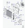collecteur d'air radiateur Range Sport