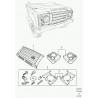 encadrement phares Defender 90, 110, 130