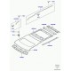 bourrelet d'etancheite droit panneau toit Discovery 3
