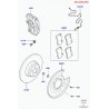 tole de protection-disque frein Range L322