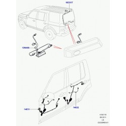 Commander serrure hayon Discovery 3, 4 LAND ROVER (65187) pas cher sur RLD  Autos