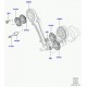 pignon arbre a cames Range L405,  Sport
