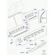 Land rover moulding door outside Range Sport (LR024160)