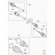 arbre de train avant Discovery 3, Range Sport
