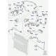 durite thermostat Discovery 4,  Range Sport