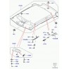 clip fixation garnissage toit Evoque