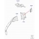 Land rover tole exterieure passage de roue Evoque (LR027602)