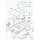 Land rover garnissage de pavillon Range L322 (LR027702)
