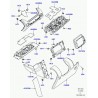 revetement d'arbre de direction cuir Range L322