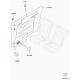 cache fixation ceinture securite Evoque