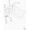 cache fixation ceinture securite Evoque