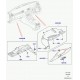 Land rover tubulure d'entree d'air chauffage Range Sport (LR028393)