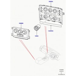 Accessoires de chauffage de stationnement télécommandé Land Rover RANGE  ROVER III, module L322,Hse, ,Voque,TD6,TDV8,V8 -  France