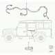 cablage porte Defender 90, 110, 130