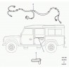 cablage porte Defender 90, 110, 130