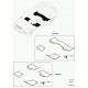 profile de fixation-tapis Discovery 3, Evoque, Range L405, Sport