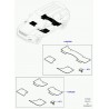 profile de fixation-tapis Discovery 3, Evoque, Range L405, Sport