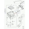 boitier filtre air complet Defender 90, 110, 130