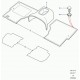 Land rover insonorisant Defender 90, 110, 130 (LR031505)