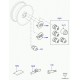 valve pneu Discovery 3, Evoque, Range L322, L405, Sport