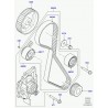 kit de courroie de distribution Discovery Sport,  Freelander 2,  Evoque