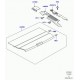 Land rover panneau recouvr.-coffre bagages Range L322 (LR032559)