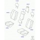 Land rover garniture dossier de siege arrière Range L405 (LR036493)