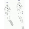 pedale d'accélérateur avec support Range L405